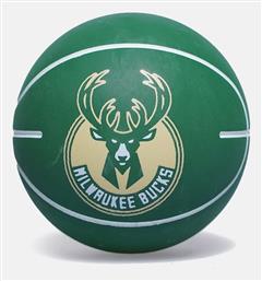 Wilson NBA Dribbler Milwaukee Bucks Mini Μπάλα Μπάσκετ Indoor