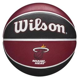 Wilson NBA Team Tribute Miami Heat Μπάλα Μπάσκετ Outdoor από το Plus4u