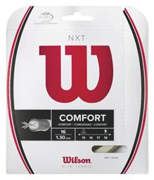 Wilson NXT Χορδή Τένις Λευκή 12.2m, Φ1.30mm