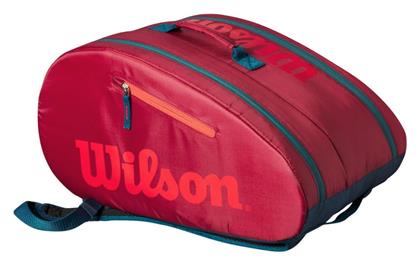 Wilson Παιδική Τσάντα Πλάτης Padel 4 Ρακετών Κόκκινη από το E-tennis