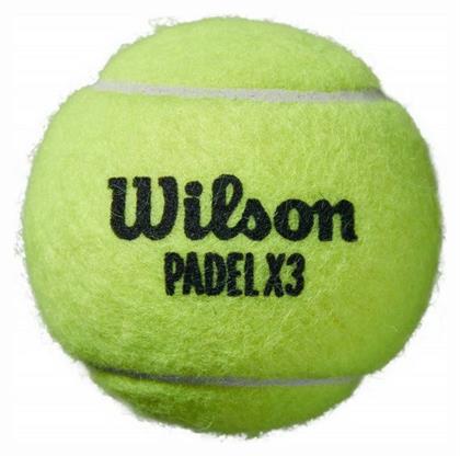 Wilson Performance Speed Padel x3 Μπαλάκια Padel για Προπόνηση 3τμχ