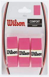 Wilson Pro Comfort Overgrip Ροζ 3τμχ από το Outletcenter