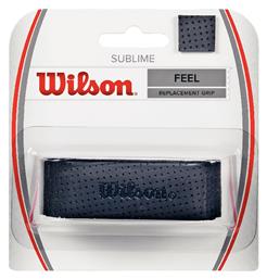 Wilson Sublime Grip Replacement Grip Μαύρο 1τμχ από το Outletcenter