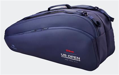 Wilson Us Open Θήκη Τένις 12 Ρακετών Μπλε