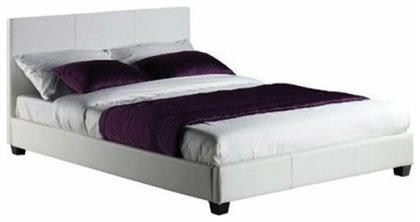 Wilton Κρεβάτι Επενδυμένο με Δερματίνη