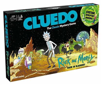 Winning Moves Επιτραπέζιο Παιχνίδι Cluedo Rick and Morty Back in Blackout για 2-6 Παίκτες 17+ Ετών (EN)