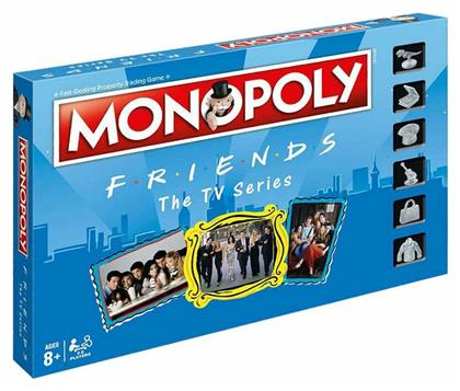 Winning Moves Επιτραπέζιο Παιχνίδι Monopoly Friends για 2-6 Παίκτες 8+ Ετών