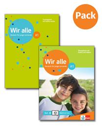 Wir Alle A1 Übungsbuch + Klett Book-app+trainingsheft Σετ 2 Tem