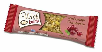 Wish Μπάρα Ενέργειας με Cranberry Χωρίς Προσθήκη Ζάχαρης 25gr από το Pharm24