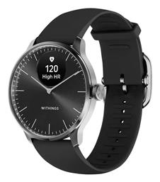 Withings ScanWatch Light Stainless Steel 37mm Αδιάβροχο με Παλμογράφο (Black)