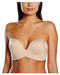 Wonderbra Ultimate W032D Skin Σουτιέν για Βαθύ Ντεκολτέ με Μπανέλες