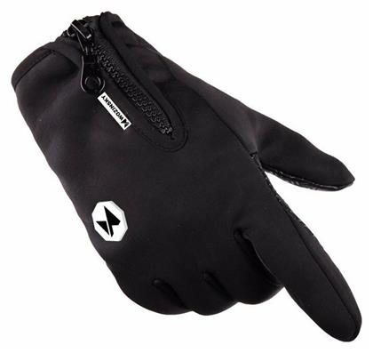 Wozinsky Universal Sport Waterproof Winter Μαύρα Ανδρικά Γάντια Αφής από το Public