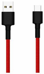 Xiaomi Braided USB 2.0 Cable USB-C male - USB-A male Κόκκινο 1m (SJV4110GL) από το e-shop