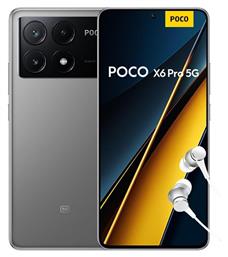 Xiaomi Poco X6 Pro 5G Dual SIM (8GB/256GB) Γκρι