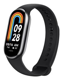 Xiaomi Smart Band 8 Αδιάβροχο με Παλμογράφο Μαύρο