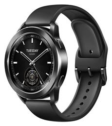 Xiaomi Watch S3 Αδιάβροχο με Παλμογράφο (Μαύρο) από το e-shop