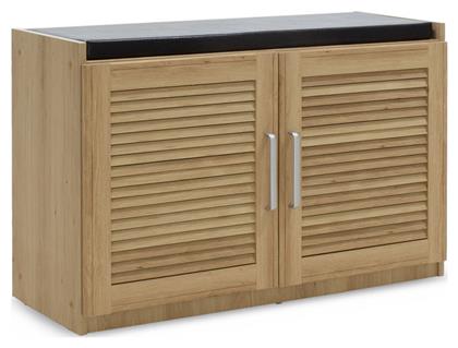 Ξύλινη Crispy με 3 Ράφια 94x34.5x60cm