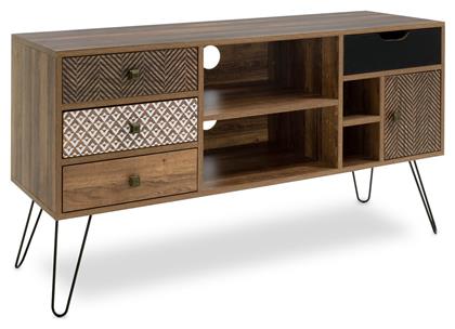 Ξύλινο Boho Καρυδί 120x39x64εκ. 066-000002