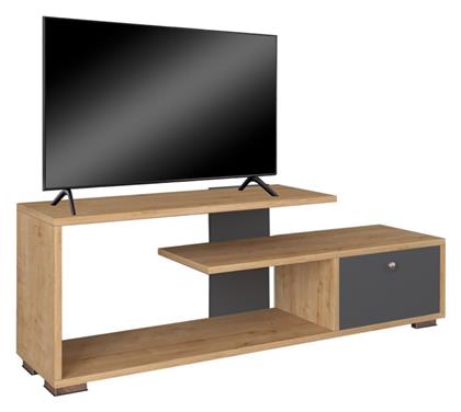 Ξύλινο Botan Ανθρακί-oak 120x30x42εκ. 120-000599