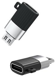 XO Μετατροπέας USB-C female σε micro USB male (NB149-C) από το Public