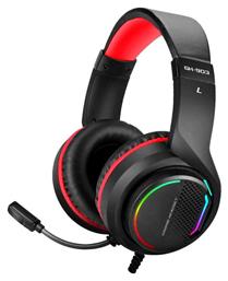 Xtrike Me 7.1 Surround RGB GH-903 Over Ear Gaming Headset με σύνδεση USB Κόκκινο