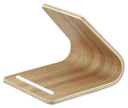 Yamazaki Plywood Βάση Tablet Γραφείου σε Καφέ χρώμα