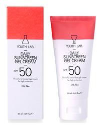 Youth Lab. Αντηλιακό Gel Προσώπου SPF50 με Χρώμα 50ml