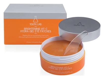 Youth Lab. Brightening Vit-C Hydra Gel Μάσκα Ματιών για Ενυδάτωση 60τμχ