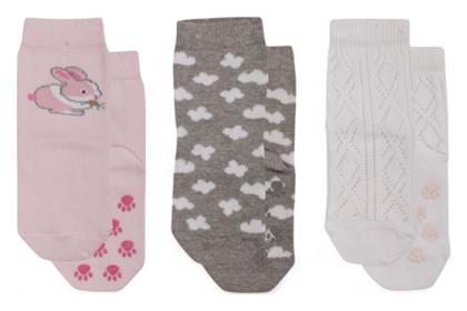 Yumese Παιδικές Κάλτσες Αντιολισθητικές Πολύχρωμο 3 Ζευγάρια