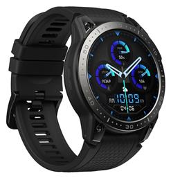 Zeblaze Ares 3 Pro 49mm Smartwatch με Παλμογράφο (Μαύρο)