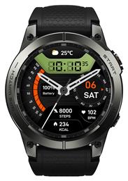 Zeblaze Stratos 3 Pro Aluminium Smartwatch με Παλμογράφο (Μαύρο) από το e-shop