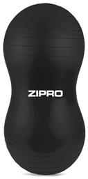 Zipro Peanut Μπάλα Pilates 45cm, 1.31kg σε μαύρο χρώμα