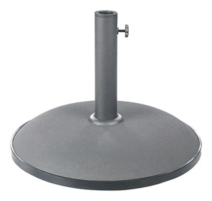 Zita Plus Βάση Ομπρέλας Τσιμεντένια Γκρι 60x57x12cm