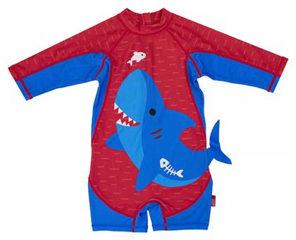 Zoocchini Παιδικό Μαγιό Ολόσωμο με Μακρύ Μανίκι Blue