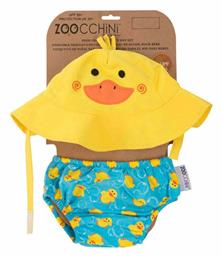 Zoocchini Παιδικό Μαγιό Πάνα με Καπέλο Τιρκουάζ